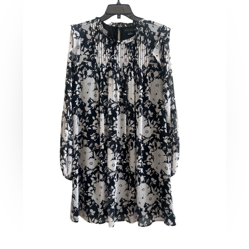 Sanctuary Black and White Floral Dress